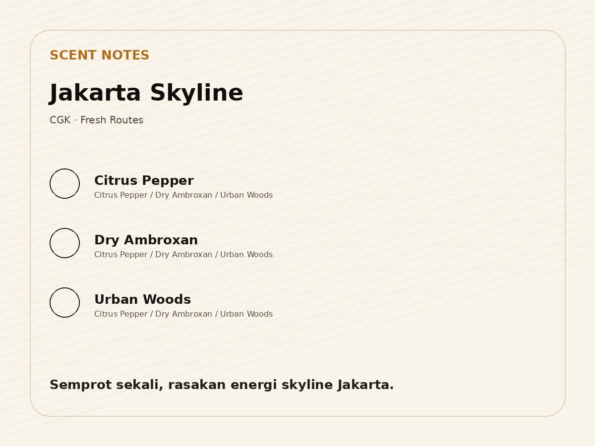 Jakarta Skyline Detail
