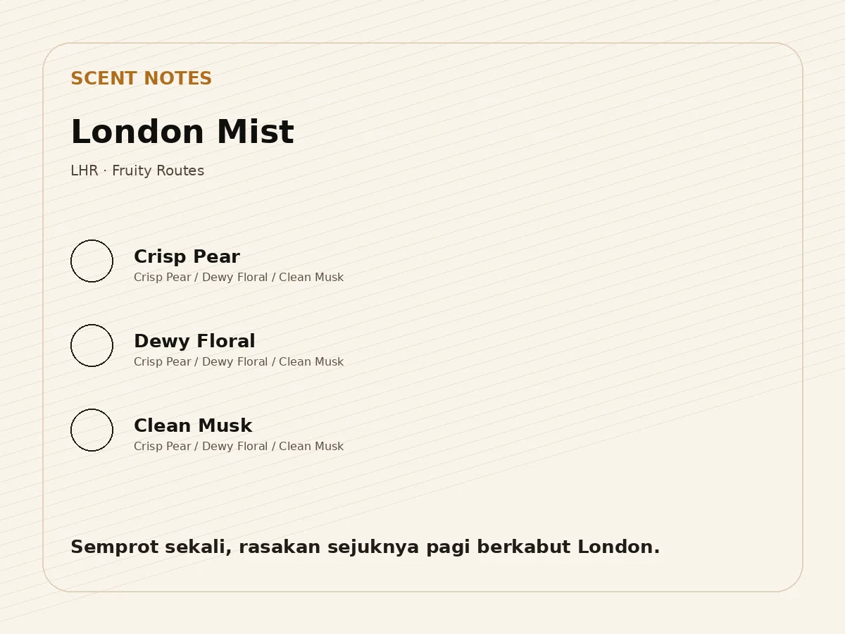 London Mist Detail