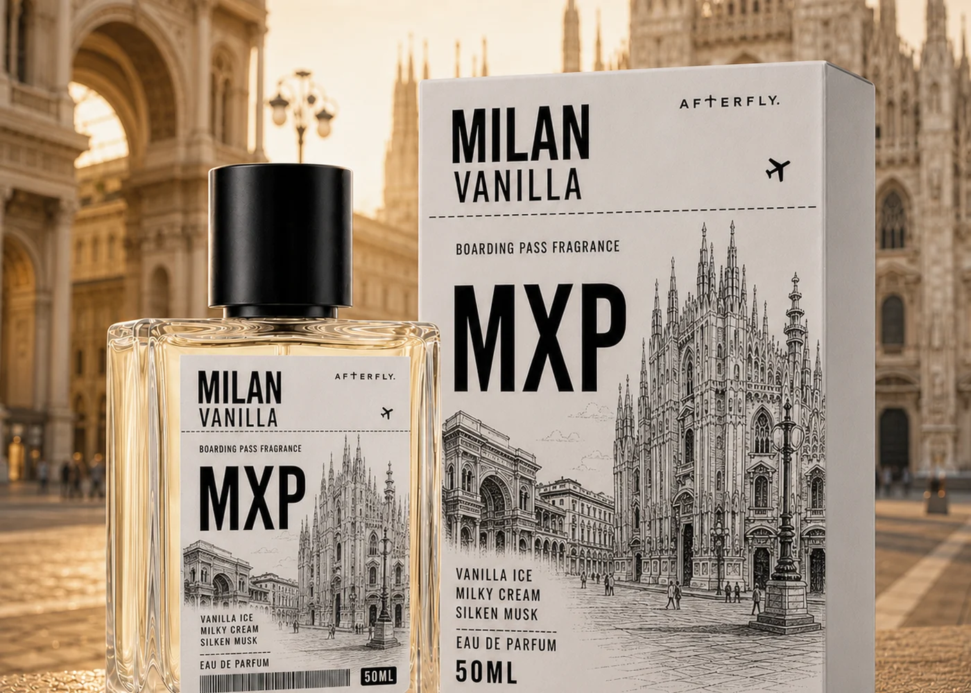 Milan Vanilla Packaging