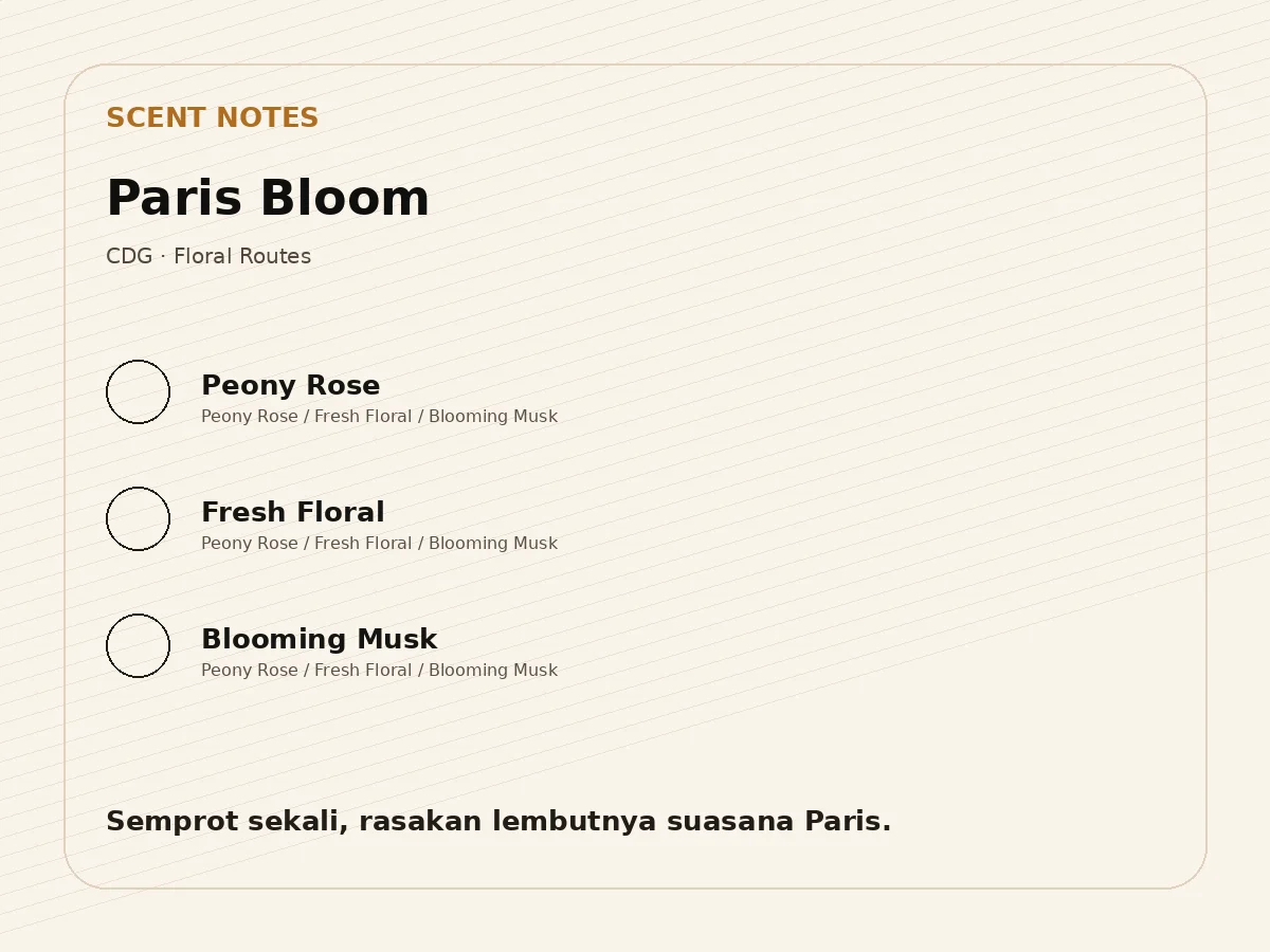 Paris Bloom Detail