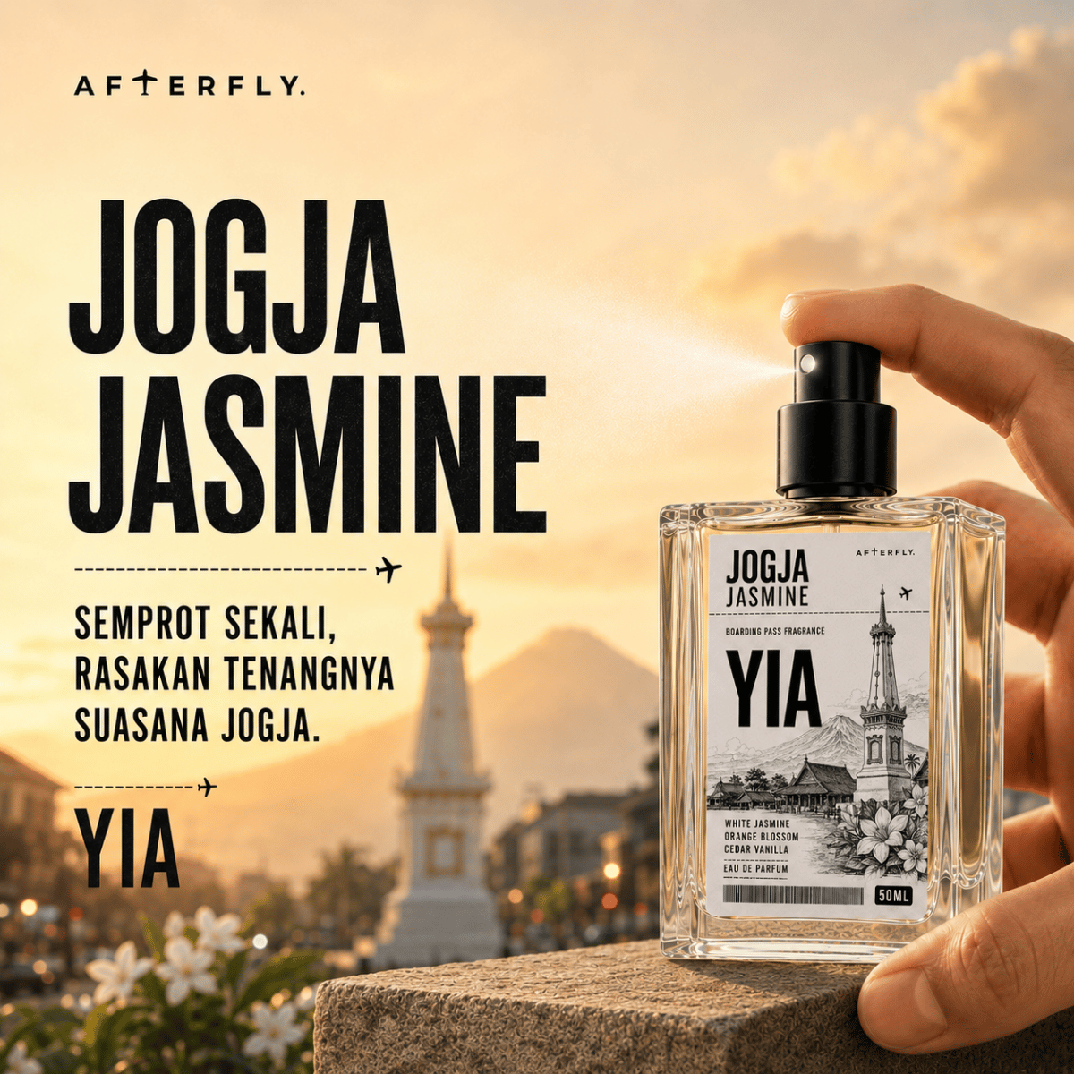 Parfum aroma kota sedang viral dari AFTERFLY