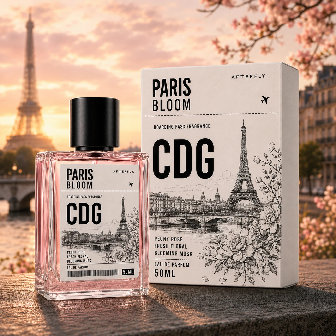 Paris Bloom parfum aroma kota Paris