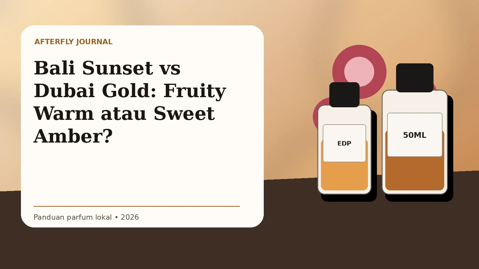 Perbandingan Bali Sunset dan Dubai Gold