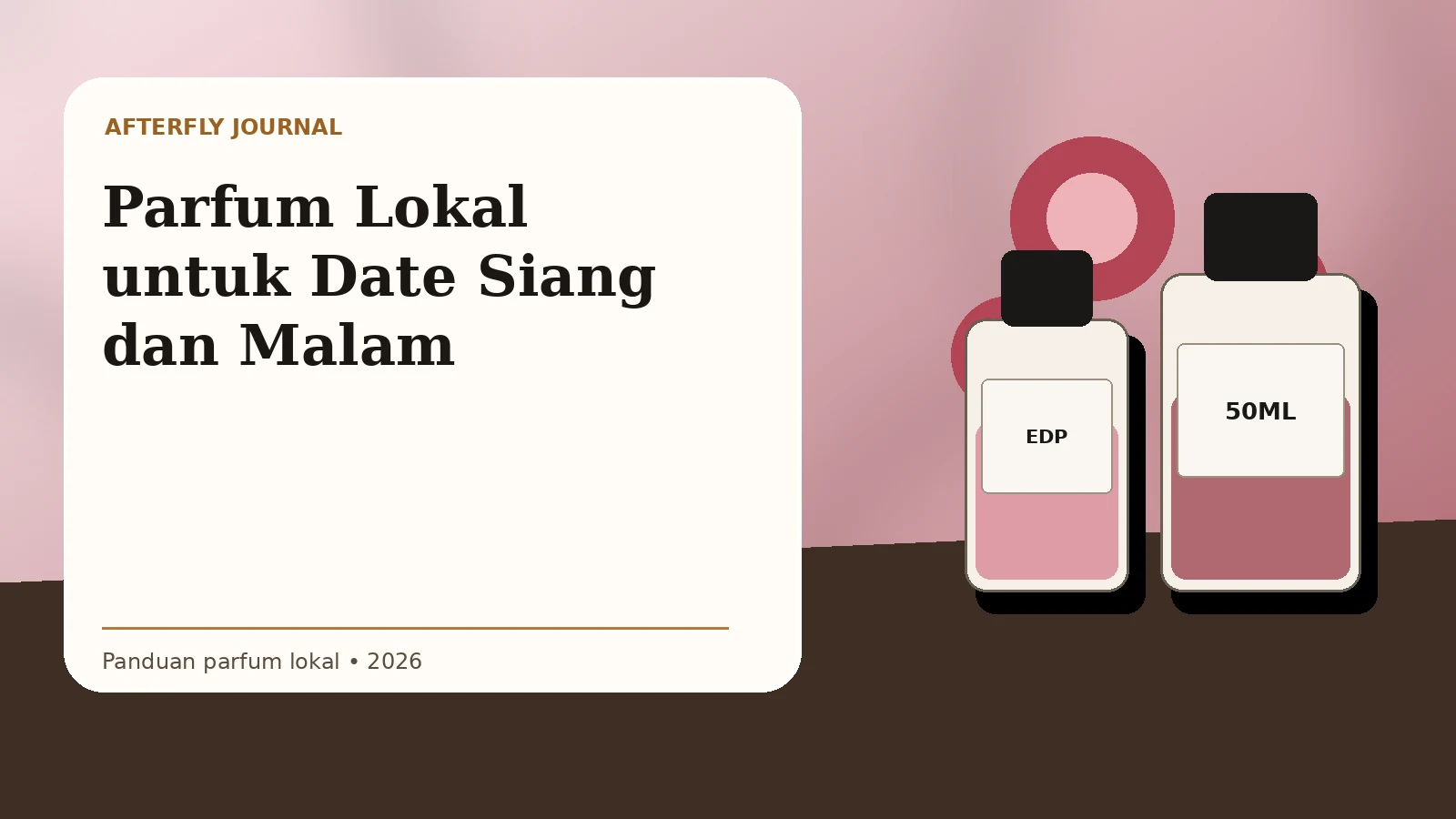 Parfum lokal untuk date siang dan malam