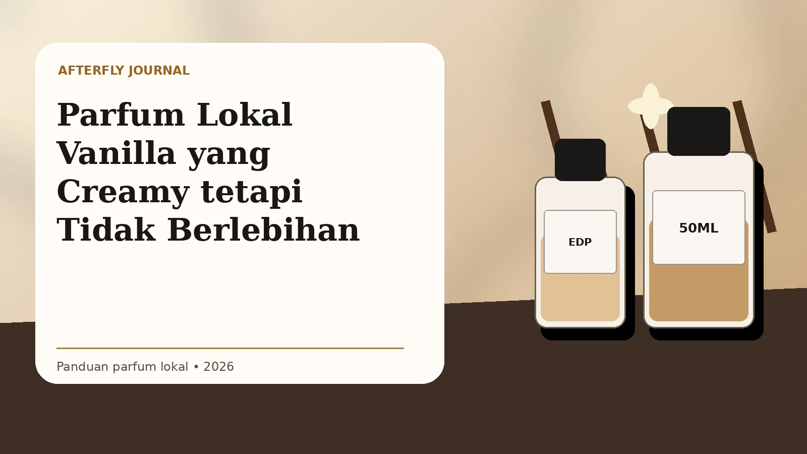 Parfum lokal vanilla creamy